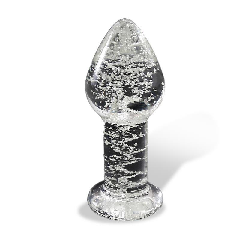 Glow in the Dark Glass Butt Plug – Image 4