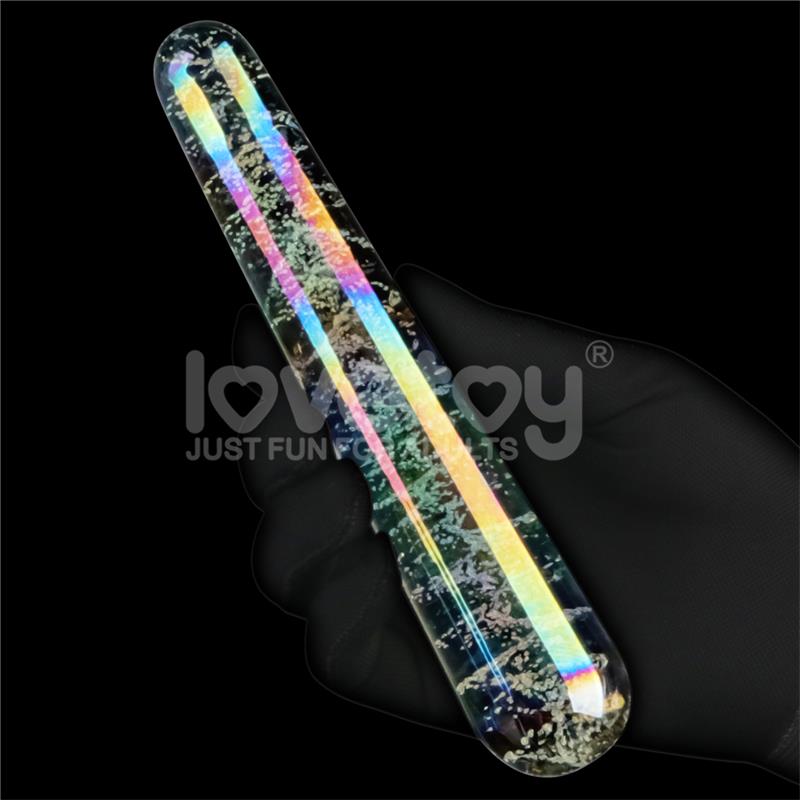 Glow in the Dark Glass Dildo Twilight Gleam Slim – Image 3