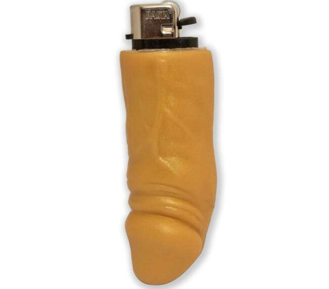 Encendedor con forma de pene Edición Oro