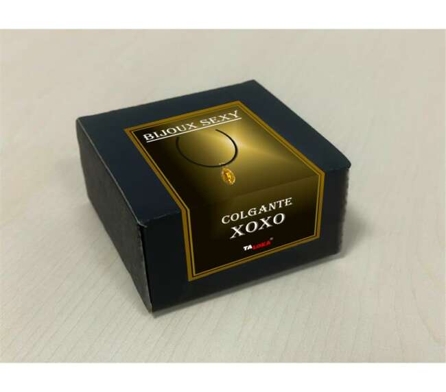 Golden vagina -Shaped Necklace.