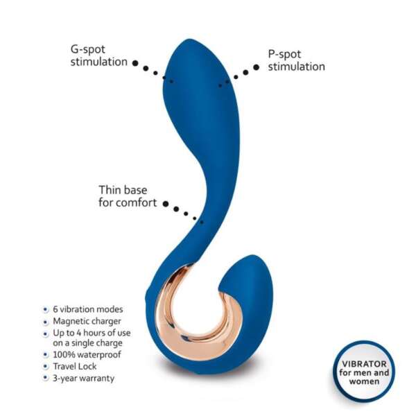 Gpop2 G and P Spot Vibe Indigo Blue – Image 7