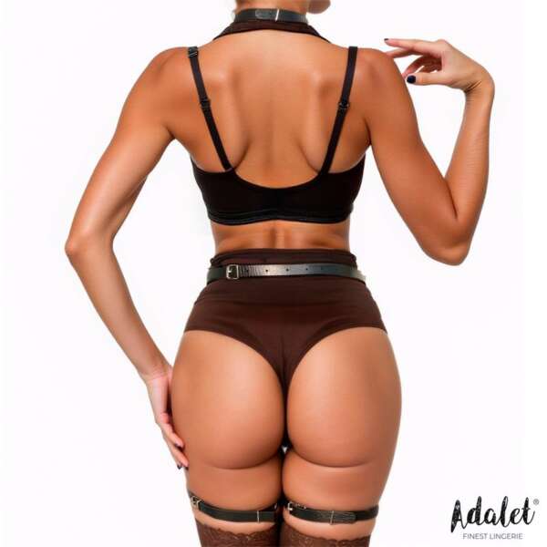 Greta Vegan Leather Body Harness One Size – Image 3
