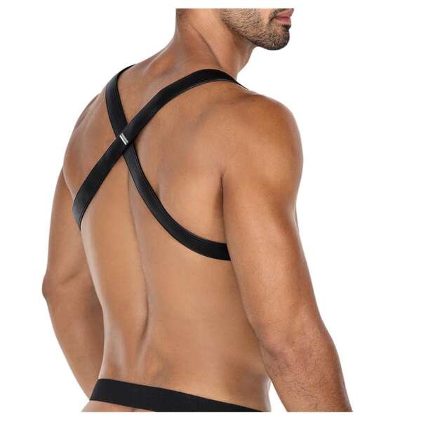 H4RNESS06 Chest Hrness 4WAY Black One Size – Image 8
