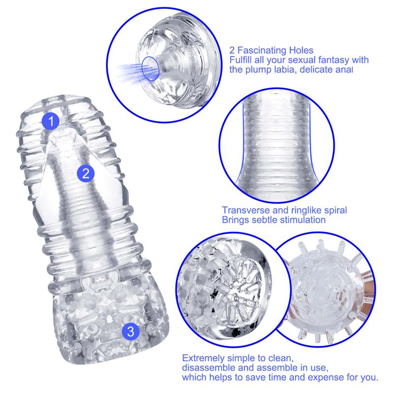Hannx1 Ultimate Handjob Stroker Open Concept 5.9 – Image 4