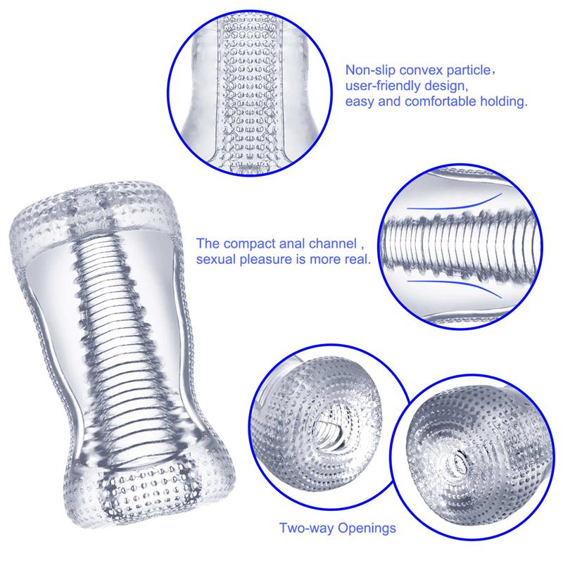 Hannx2 Ultimate Handjob Stroker Open Concept 5.5 – Image 3