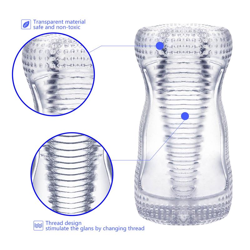 Hannx2 Ultimate Handjob Stroker Open Concept 5.5 – Image 4