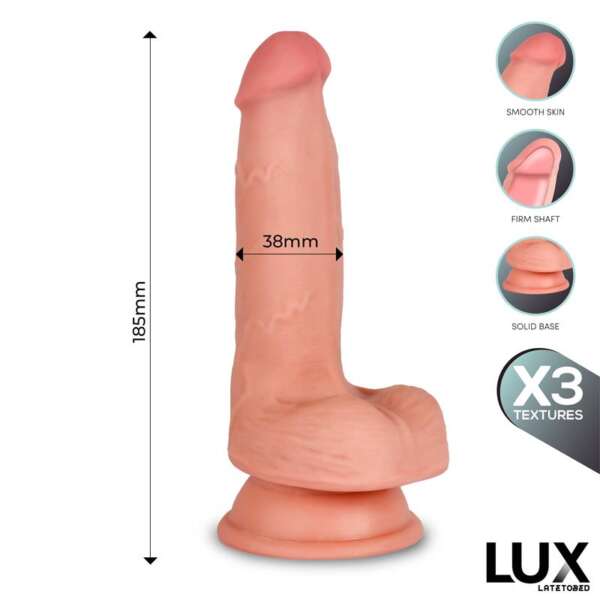 Hans Triple Density Dildo with Balls 7.2 – Image 3