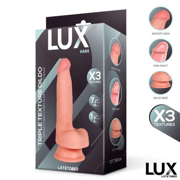 Hans Triple Density Dildo with Balls 7.2 – Image 5