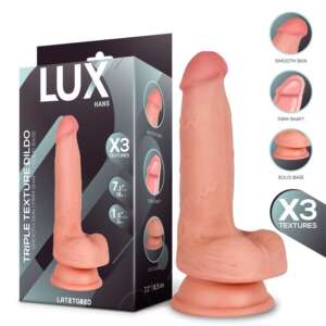 Hans Triple Density Dildo with Balls 7.2