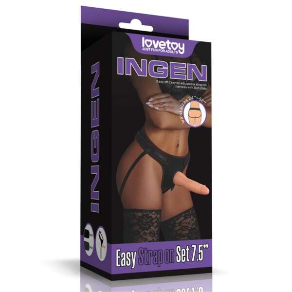 Harness with Dildo Easy Strapon 7.5 – Image 12