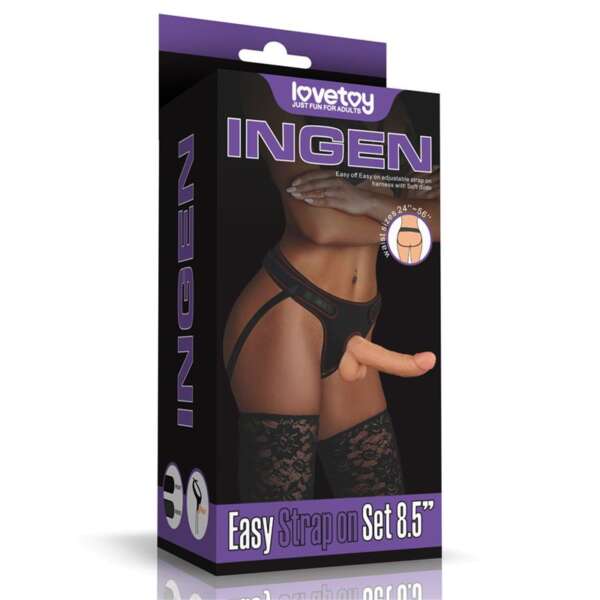 Harness with Dildo Easy Strapon 8.5 – Image 11
