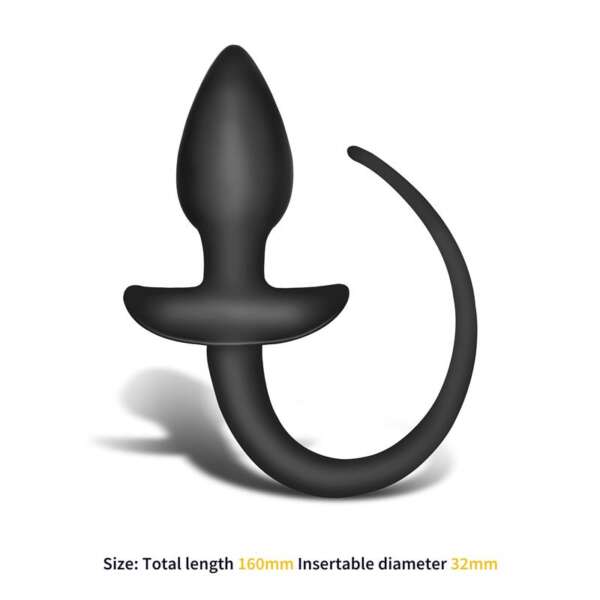 Harthley Butt Plug with Tail 16 cm x 3.2 cm – Image 5