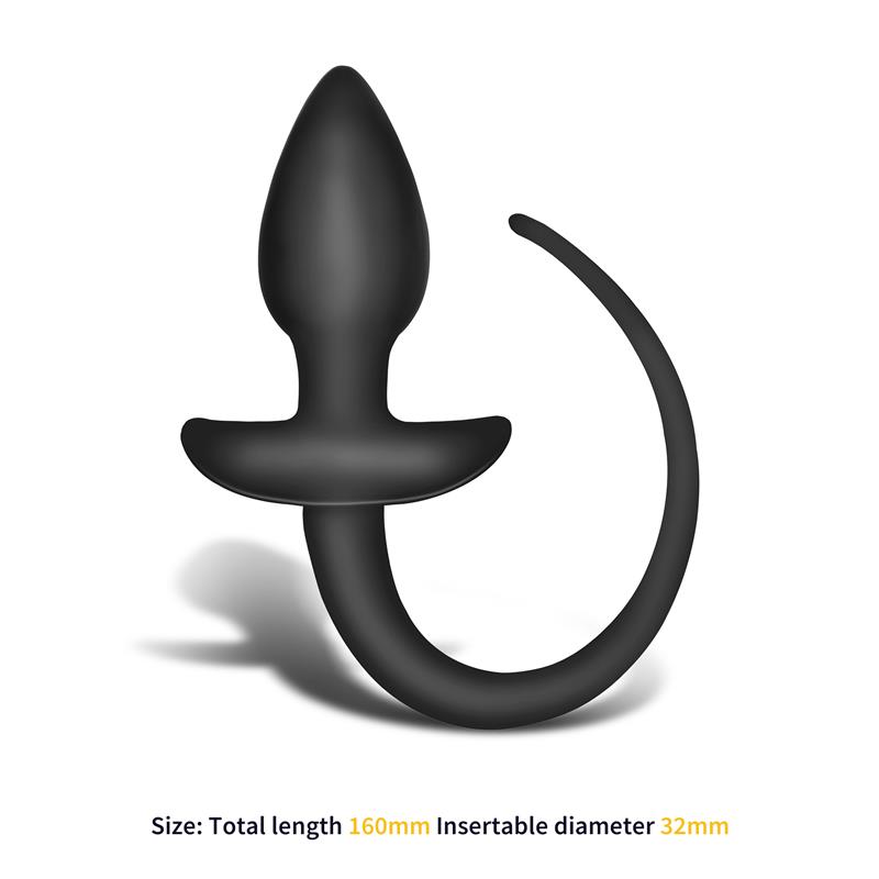 Harthley Butt Plug with Tail 16 cm x 3.2 cm – Image 5