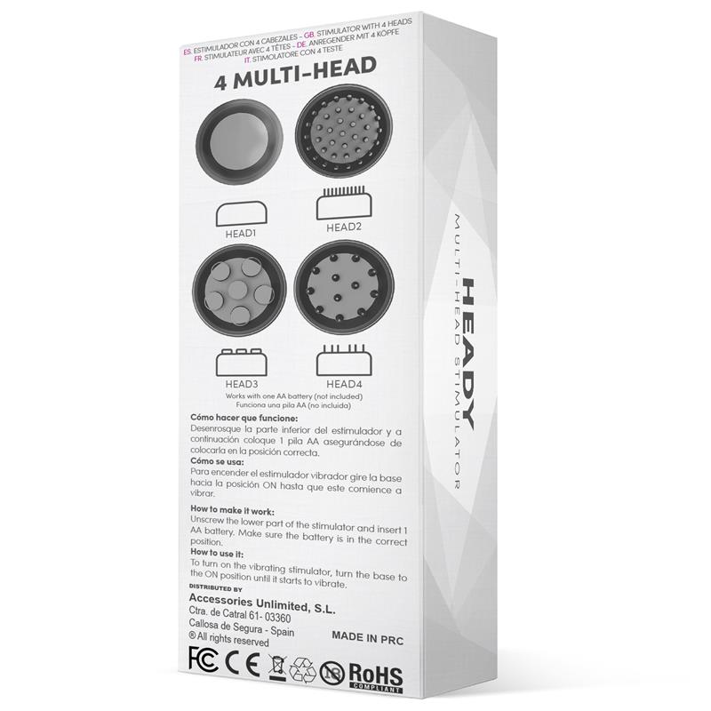 Heady Stimulator Multi-Head Black – Image 5