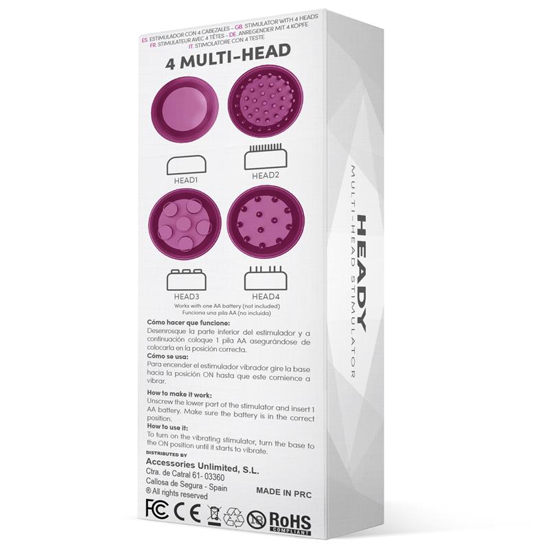 Heady Stimulator Multi-Head Purple – Image 3
