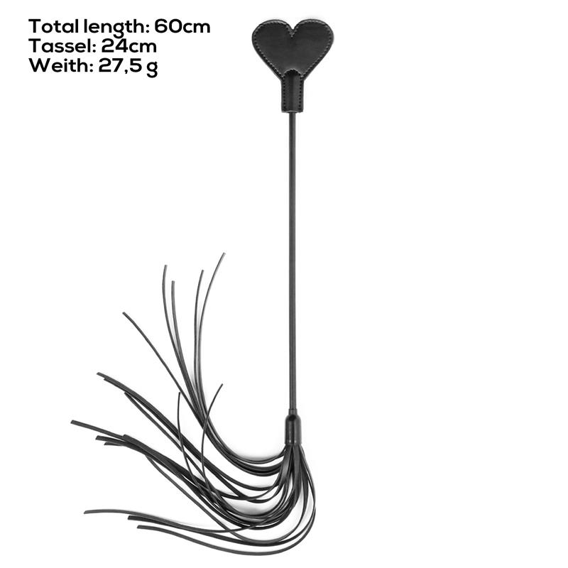 Heart Paddle with Flogger 60 cm – Image 6
