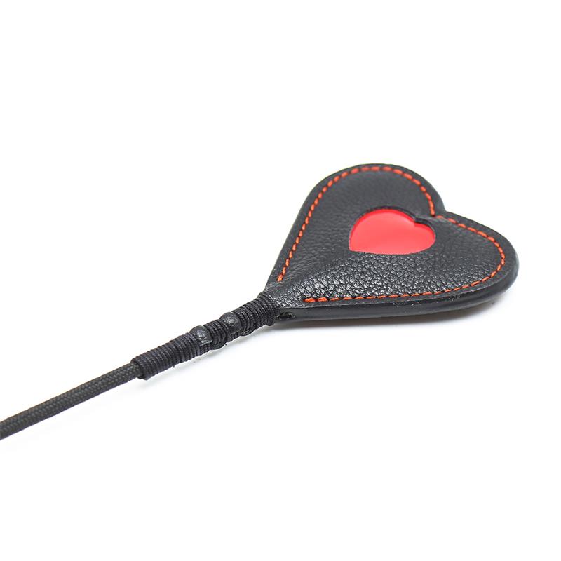 Heart shaped riding crop 51 cm – Image 4