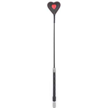 Heart shaped riding crop 51 cm