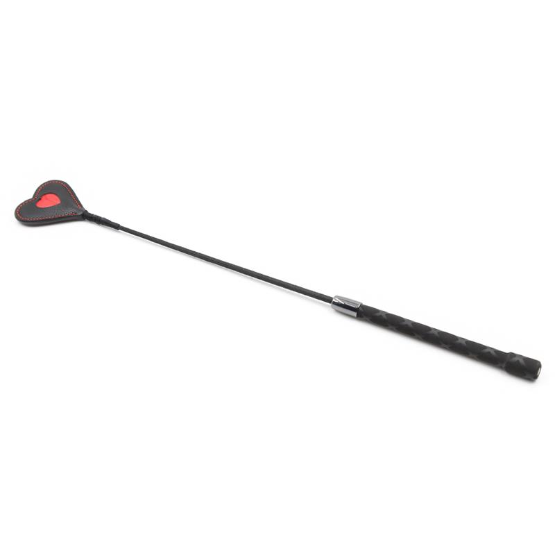 Heart shaped riding crop 51 cm – Image 8
