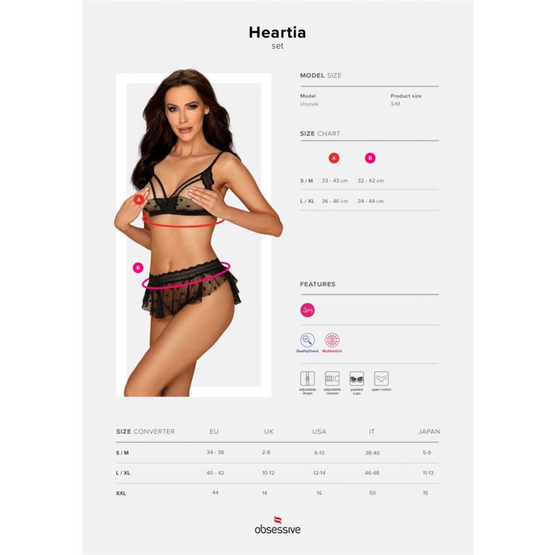 Heartia 3 Pieces Set Black – Image 4