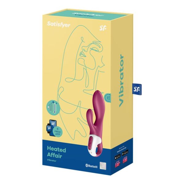 Heated Affair Vibrador with Heat Effect G-Spot USB Silicona – Image 4