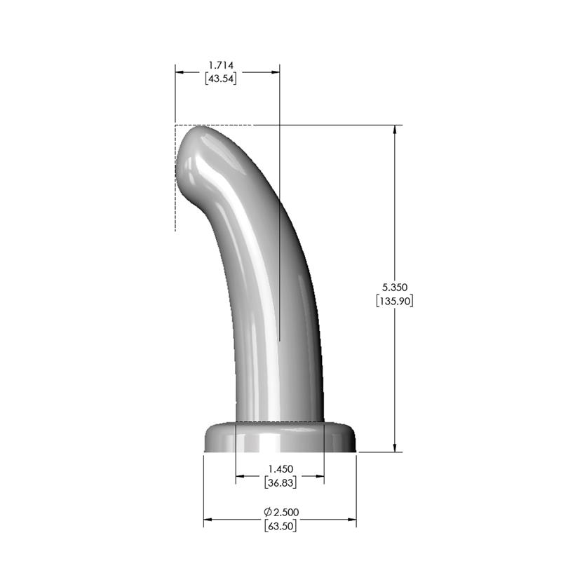 Herspot Dildo Golden Rose Size – Image 6