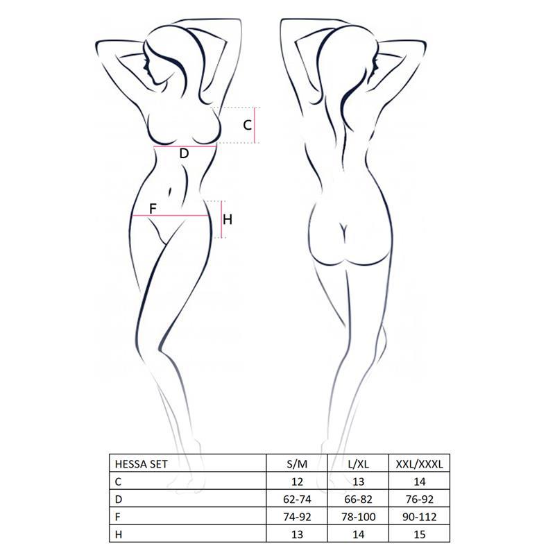 Hessa Set with Garter Size XL/XXL – Image 4
