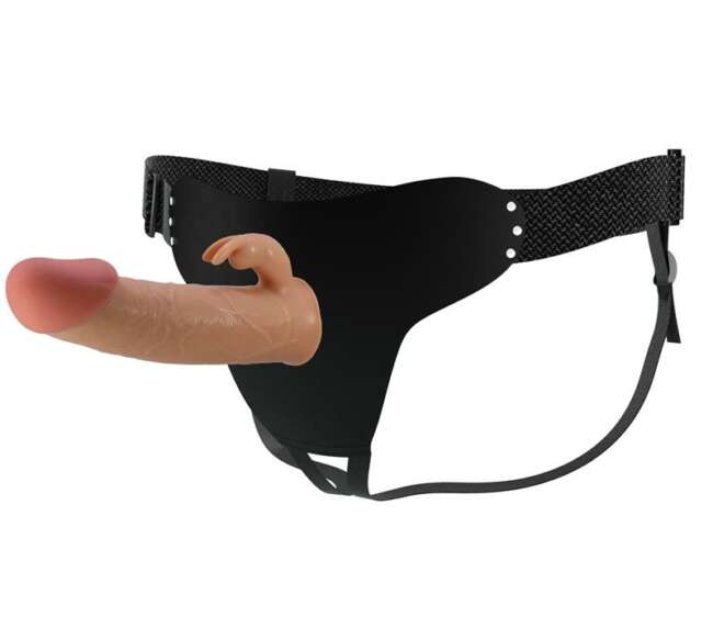 Hollow Strap-on Harness wt Dildo 19 cm Mavis