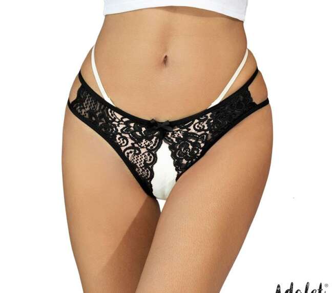 Hope Open Panty Black