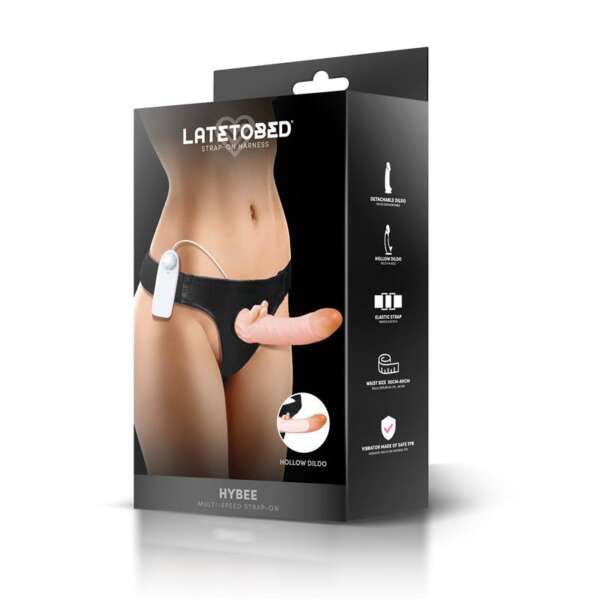 Hybee Multi-Speed Strap-On with Hollow Dildo and Remote Control – Image 5