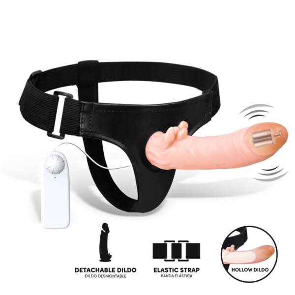 Hybee Multi-Speed Strap-On with Hollow Dildo and Remote Control – Image 6