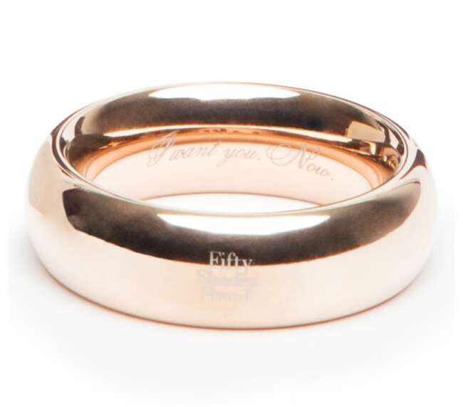 I Want You Now Steel Love Ring