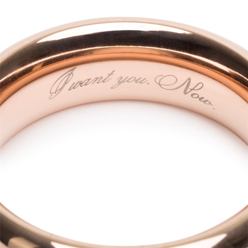 I Want You Now Steel Love Ring – Image 10