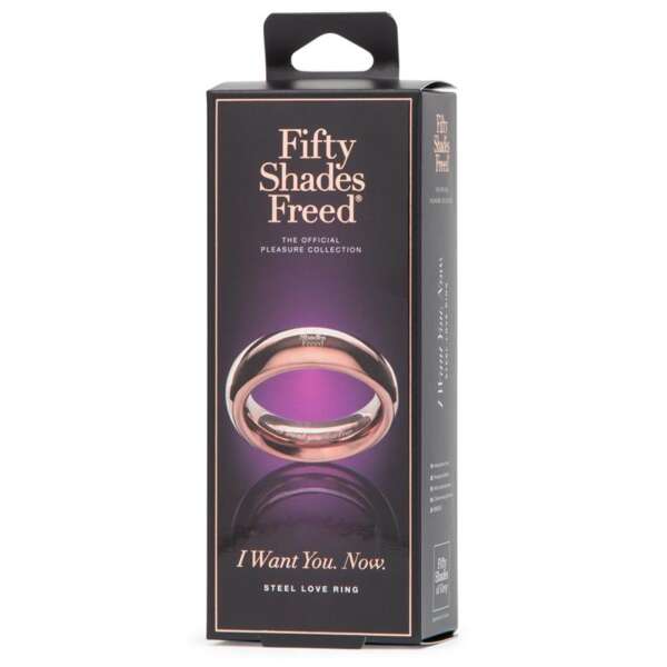 I Want You Now Steel Love Ring – Image 11