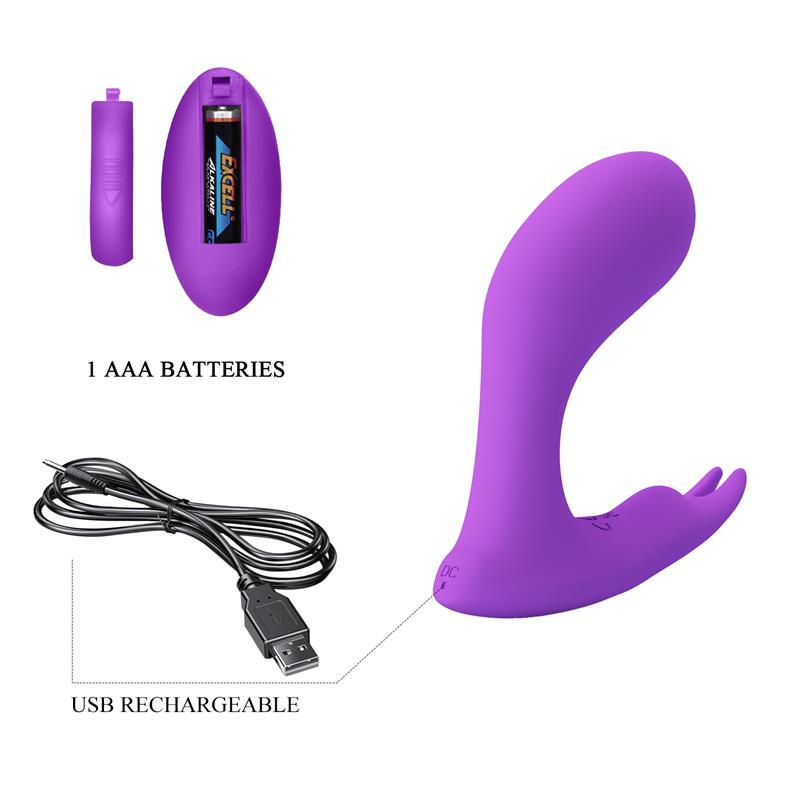 Idabelle Stimulator with Vibration and Pulsation Remote Control – Image 9