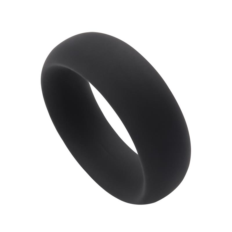Infinity Silicone Ring L Black – Image 4