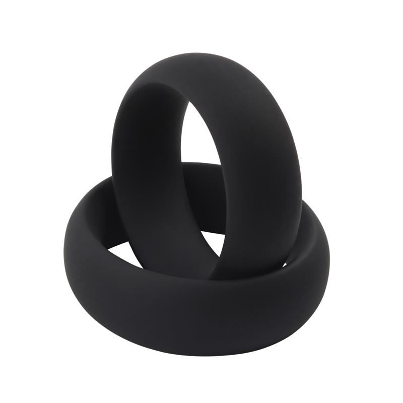 Infinity Silicone Ring M Black – Image 5