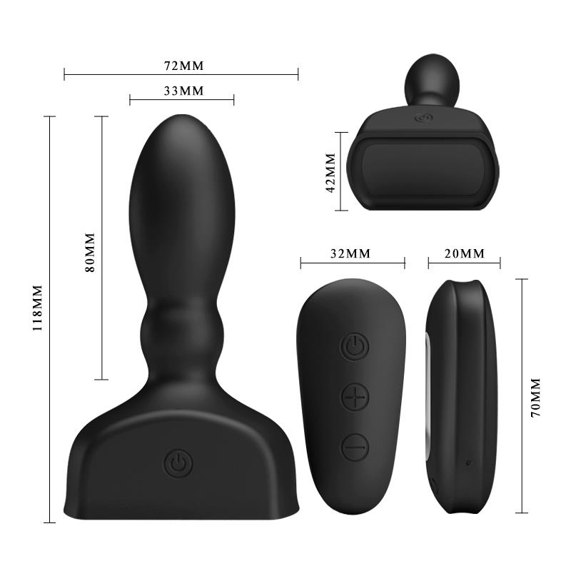 Inflatable Butt Plug with Remote Control Mr. Play – Image 6