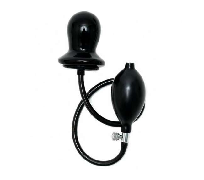 Inflatable Plug with massive core