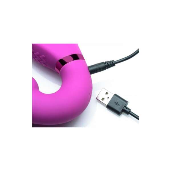 Inflatable Strapless Strap-on Inflatable Function with Remote Control Pink – Image 5