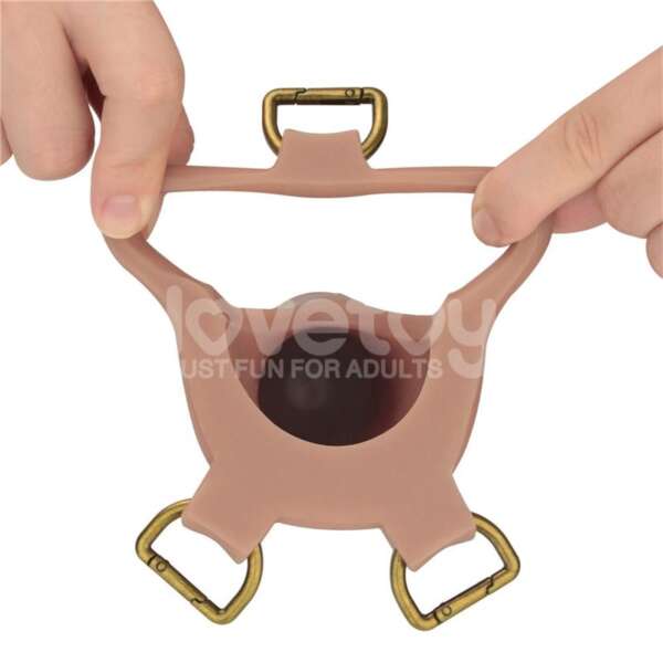 Ingen Adjustabe Strap On with Hollow Dildo 9 Enhanced Set XS/S/M – Image 12