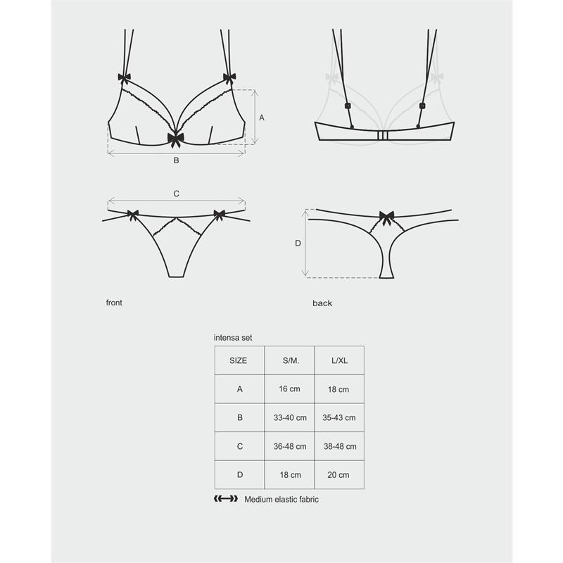 Intensa 2 Pieces Set Black – Image 4