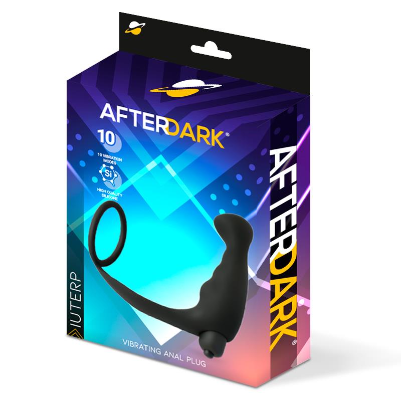 Iuterp Vibrating Anal Plug with Penis Ring – Image 4