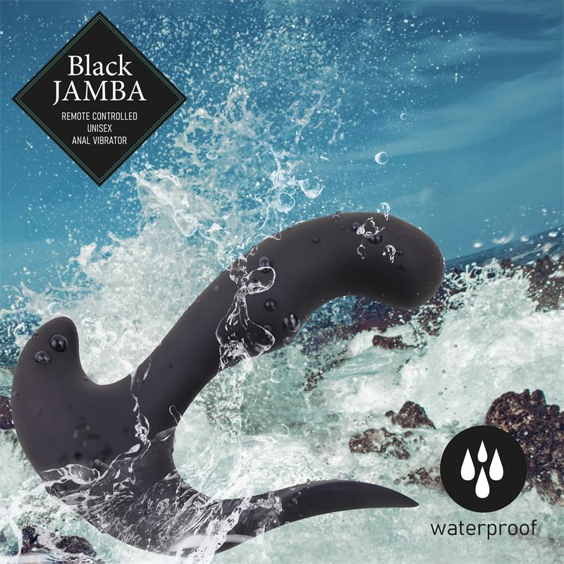 Jamba Anal Vibrator and G-Spot Stimulator Black – Image 7