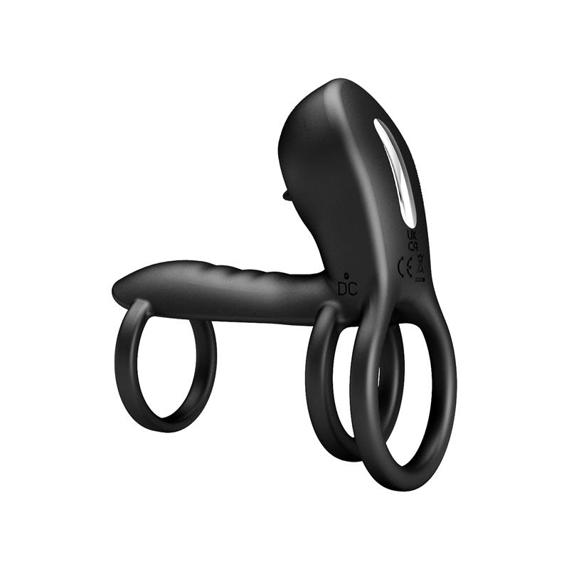 Jammy Triple Vibrating Penis Ring USB – Image 5
