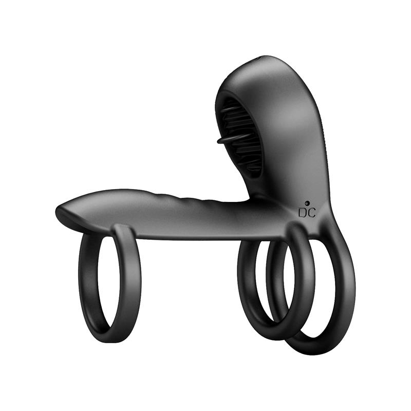 Jammy Triple Vibrating Penis Ring USB – Image 11