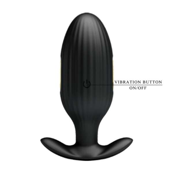 Jefferson Vibrating Anal Plug with Electroshock and APP – Image 5