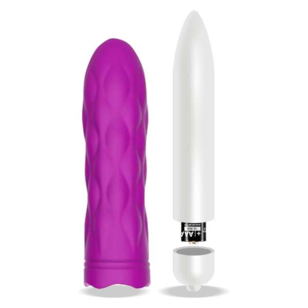 Jibbys Easy Quick Vibrating Bullet Silicone Purple – Image 6