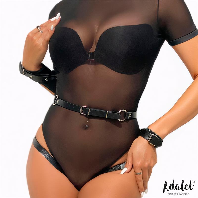 Jimena Vegan Leather Harness Type Garter One size – Image 4