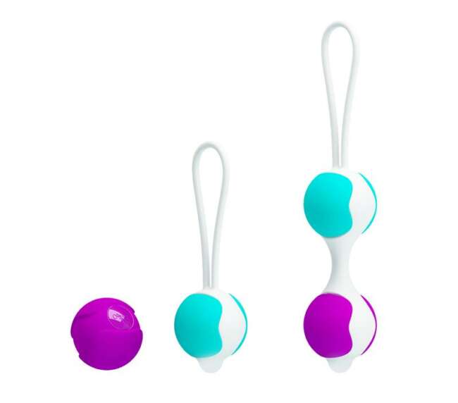 Kegel Balls Orgasmic Balls Pink and Blue